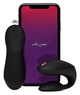 Hauptbild von Paarvibrator „Chorus Pro“ mit Haptic Squeeze Fernbedienung