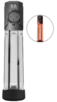 Hauptbild von Penispumpe „Red Light Power“ mit Rotlicht-Tiefenwärme