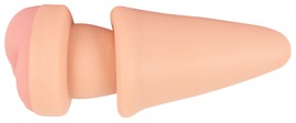 Analplug „2in1 Butt Plug & Extension“ als Penisverlängerung