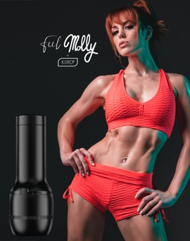 Masturbator „Feel Molly Stewart“ mit intensiver Stimulationsstruktur