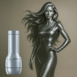 Hauptbild von Masturbator „Feel Argenta Kiros“ mit futuristischer Stimulationsstruktur