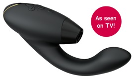 Pulsator „Womanizer DUO 2“ mit G-Punkt-Vibrator