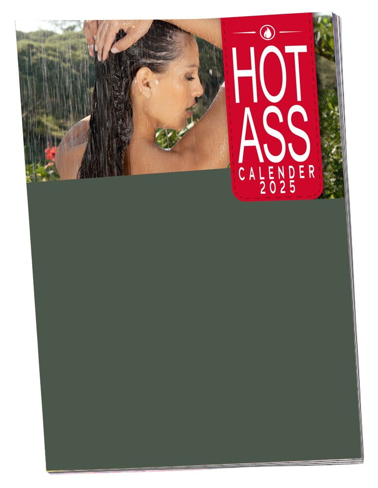 Pin-up Kalender „Hot Ass 2024“ in Farbe und im Großformat