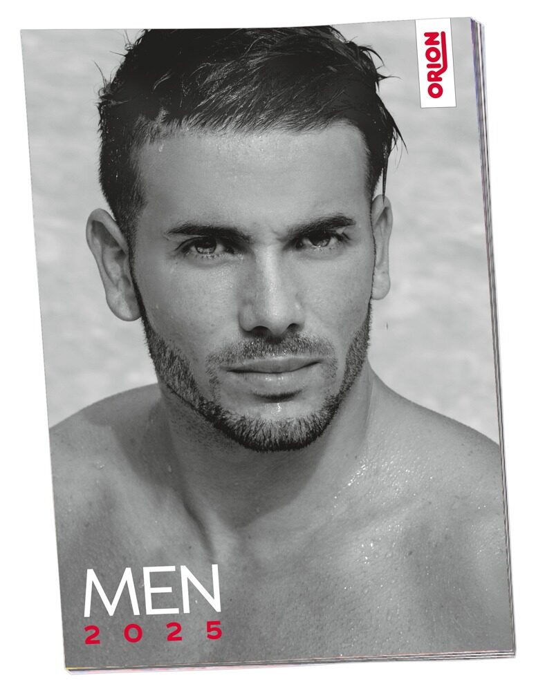 Pin-up Kalender „Men 2025“ im Großformat online kaufen bei orionversand.ch