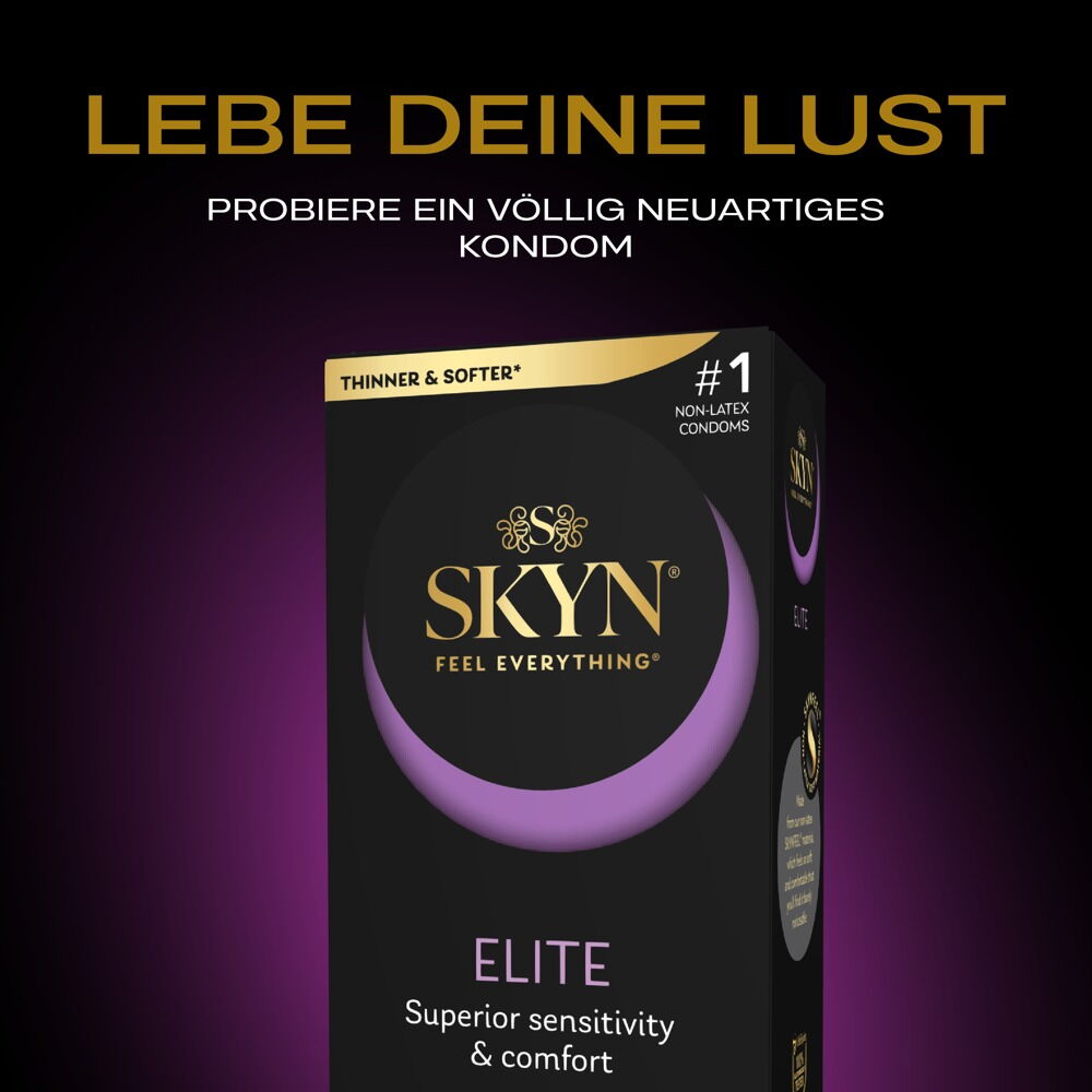 Kondome „SKYN Elite“, latexfrei