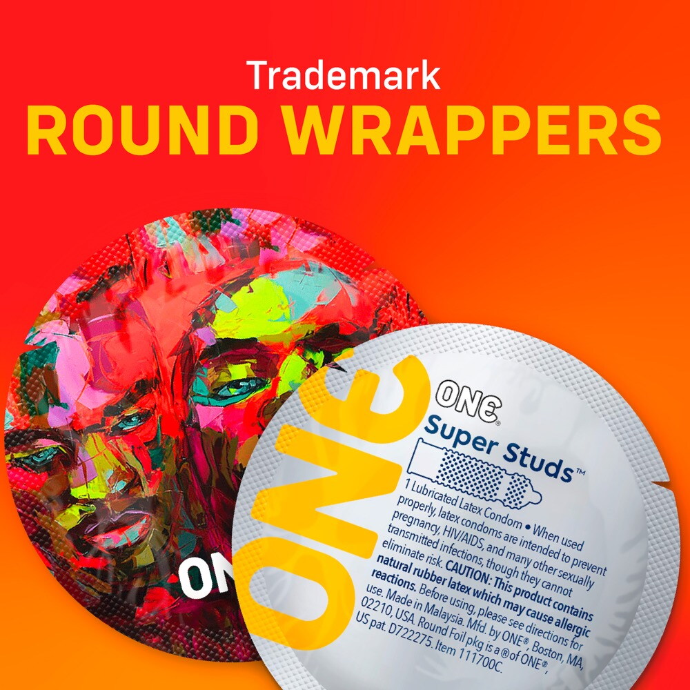 Kondome „Super Studs“ mit extragroßen Noppen