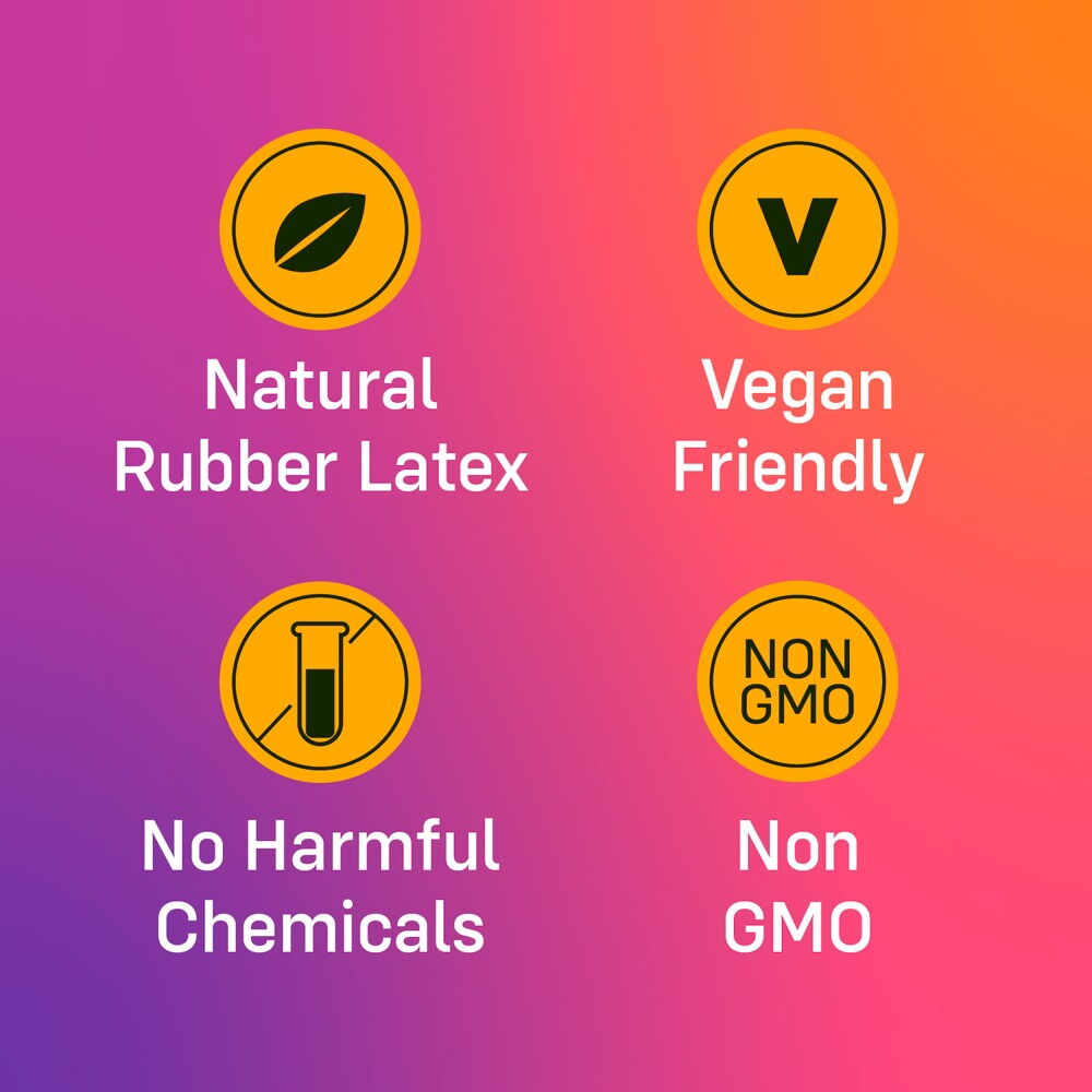 Kondome „Mixed Pleasures“ mit 6 verschiedenen Sorten