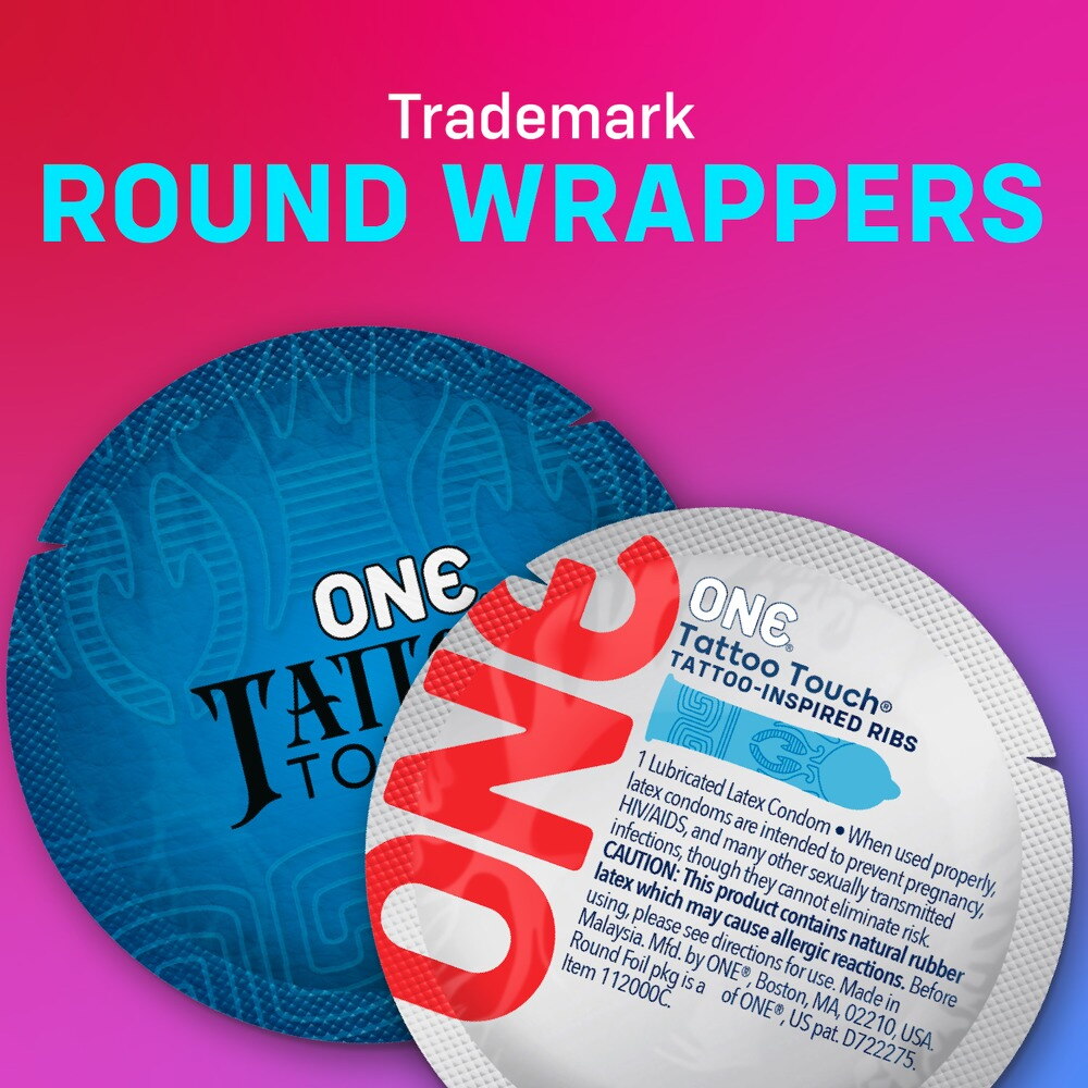 Kondome „Tattoo Touch“ mit spürbaren Strukturen