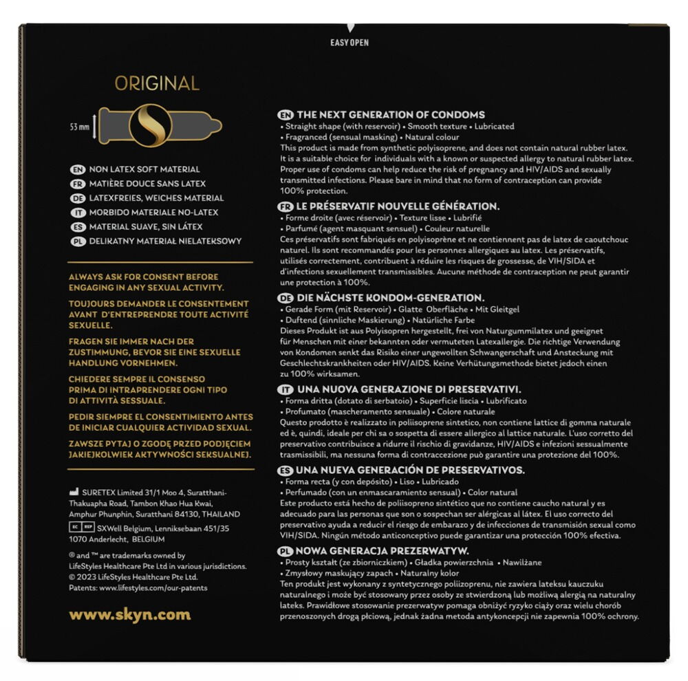 Kondome „Original“, latexfrei