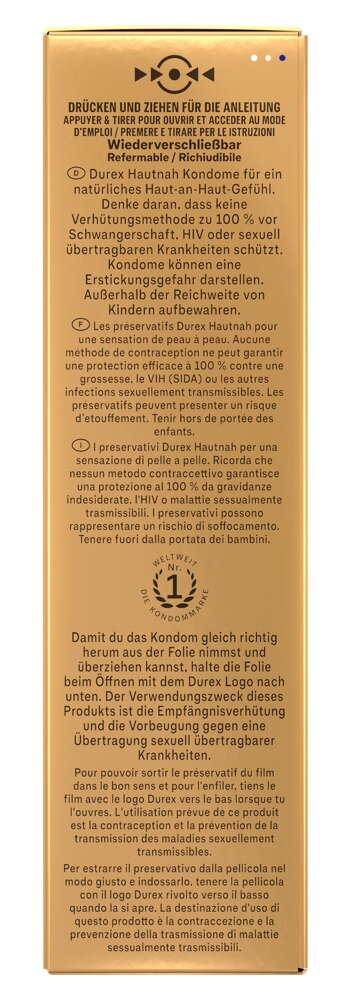 Kondome „Hautnah“, ultra dünn