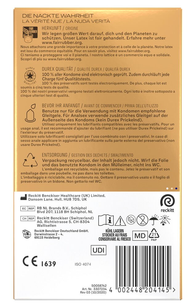 Kondome „Hautnah“, ultra dünn