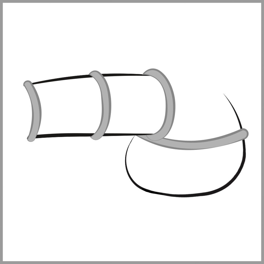 4-teiliges Penisringset „Clear Cock Rings“, 3 - 5 cm Ø