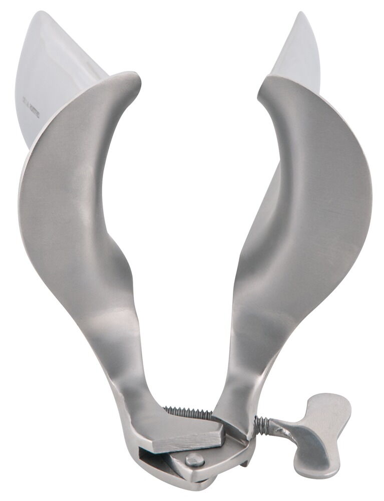 "Spekulum" aus Edelstahl