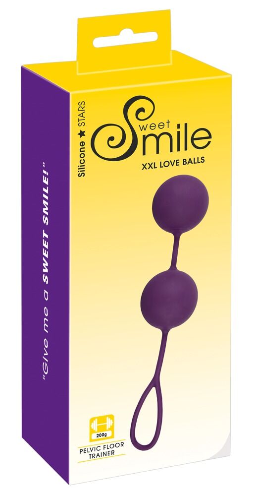 Liebeskugeln „XXL Balls“, 2 Kugeln, 200 g, Ø 4,5 cm