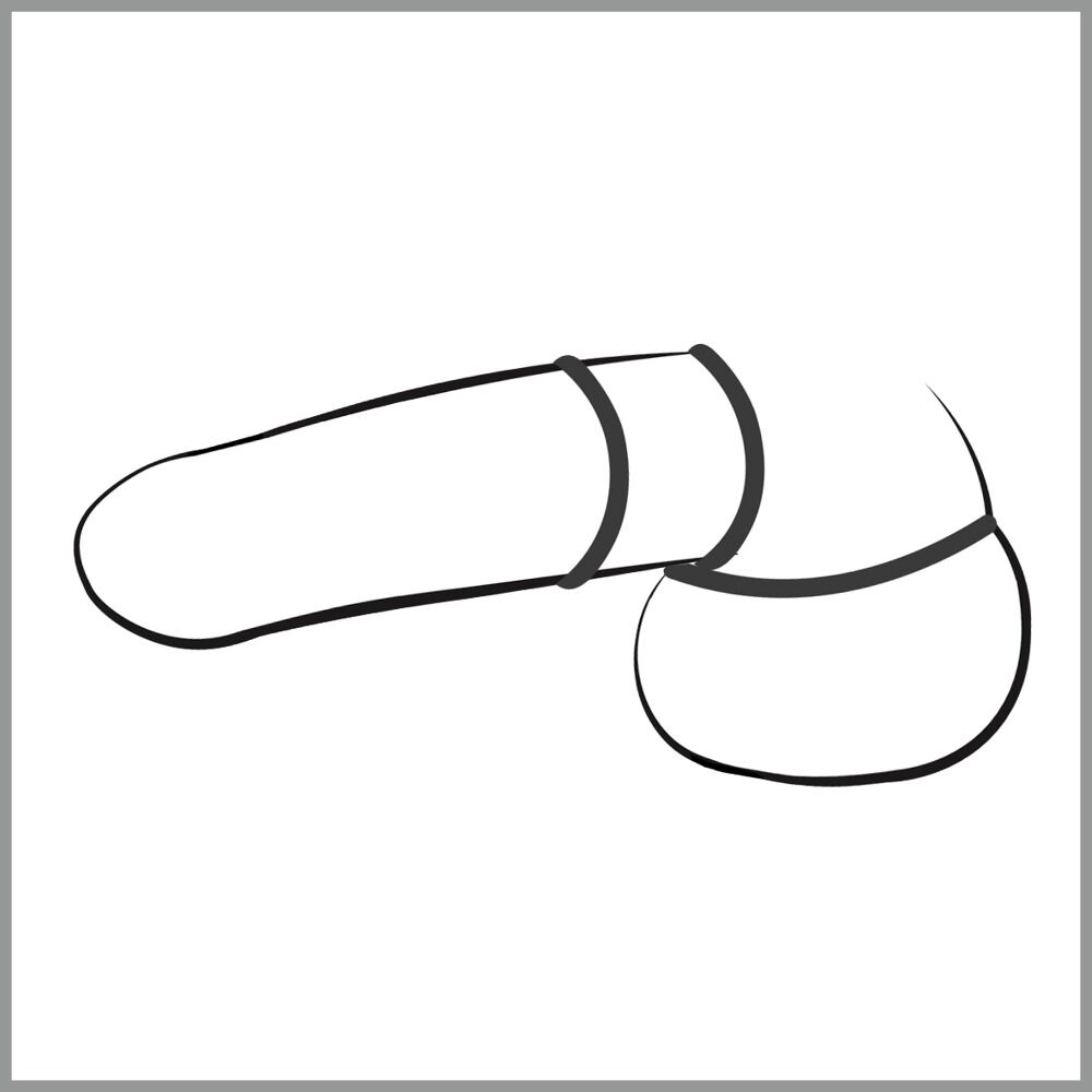 3-teiliges „Penisring-Set“