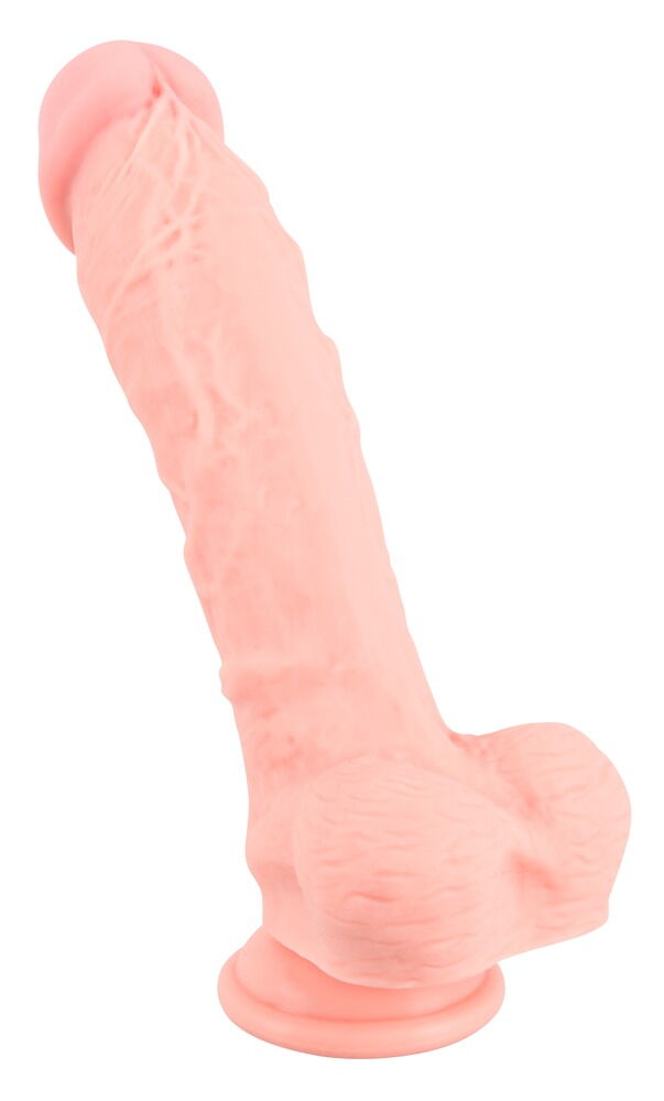 Naturdildo „Medical Silicone Dildo“, 24 cm, mit Saugfuß