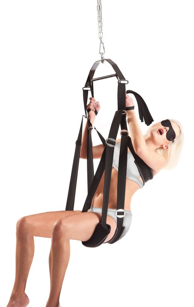 Liebesschaukel „Loveswing + Blindfold and Whip“ bis 100 kg