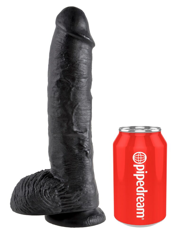 Dildo „10" Cock with Balls“, 25,4 cm