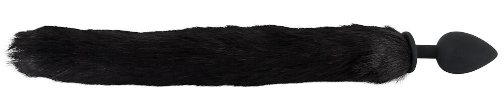 Analplug mit Katzenschwanz plus Haarreif mit Katzenohren
