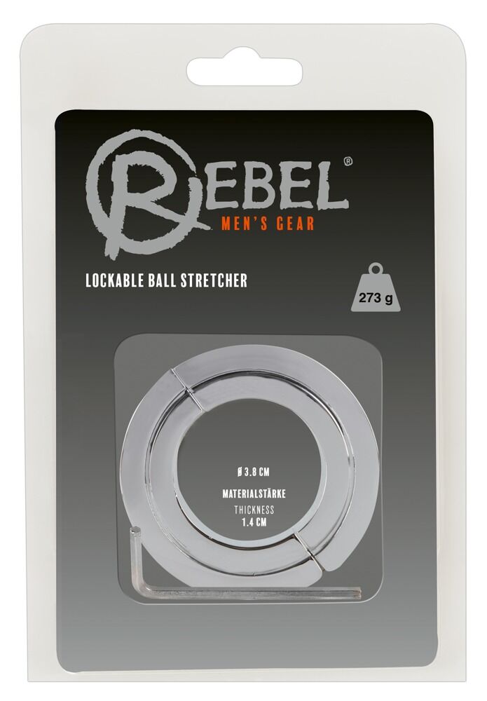 Hodenstretcher „Lockable Ball Stretcher“ mit Inbusschlüssel