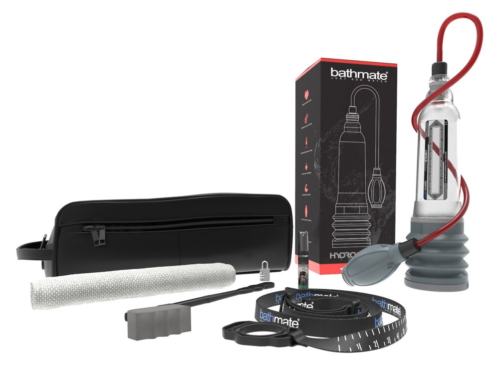 Penispumpe „HydroXtreme7“ inklusive vielfältigem Zubehör