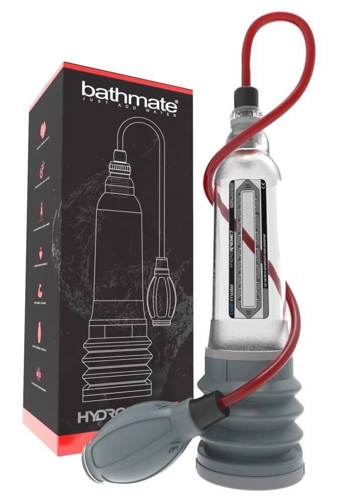 Penispumpe „HydroXtreme7“ inklusive vielfältigem Zubehör