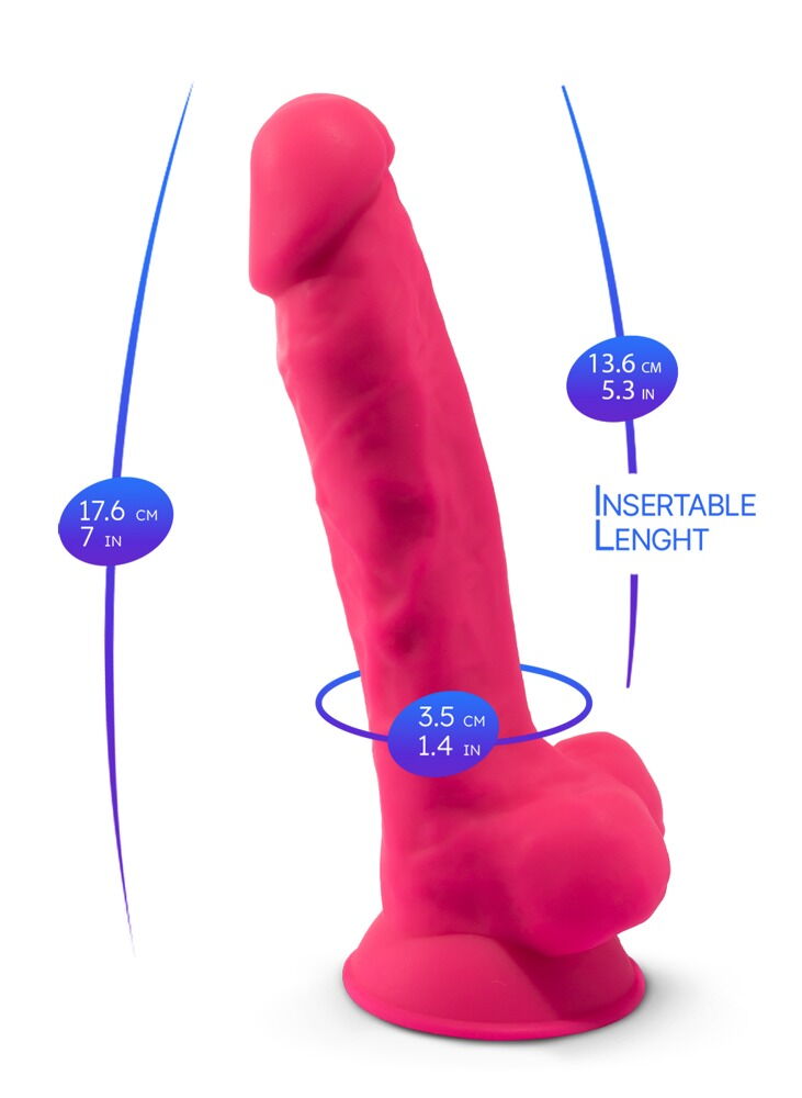 Naturdildo „Model 1“ mit Saugfuß