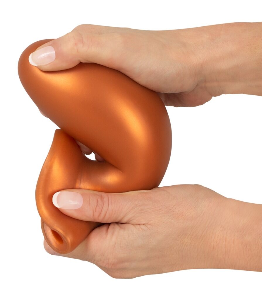 Analplug „Soft Butt Plug with suction cup“ aus gefühlsechtem Liquid Silicone