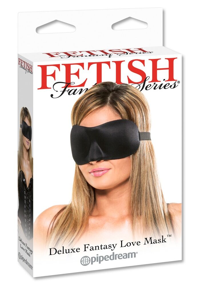 Augenmaske „Deluxe Fantasy Love Mask“, lichtundurchlässig