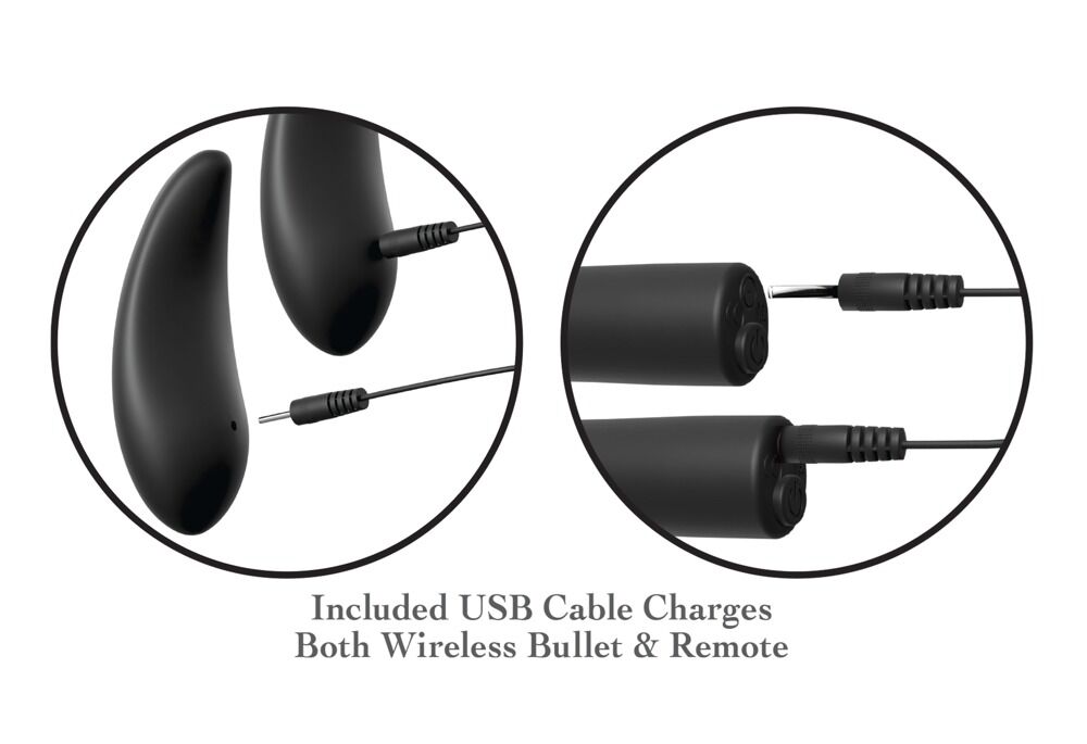 Dildo-String „10-Function Remote Fantasy Panty“ inkl. Vibrobullet