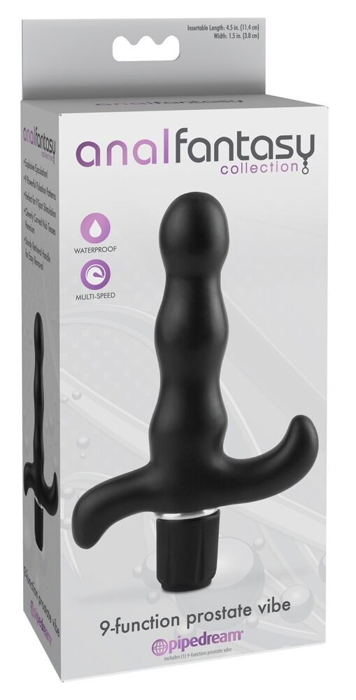 Prostata Vibrator „9-function prostate vibe“, 16,5 cm