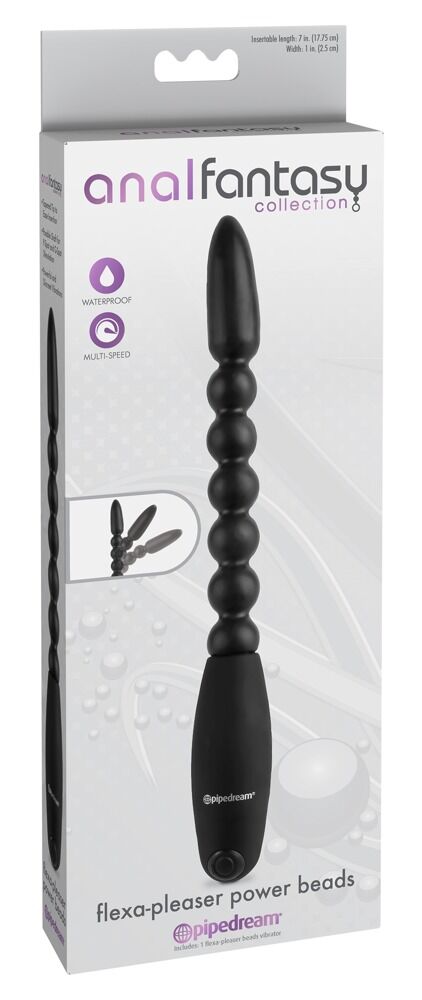 Analvibrator „flexa-pleaser power beads“