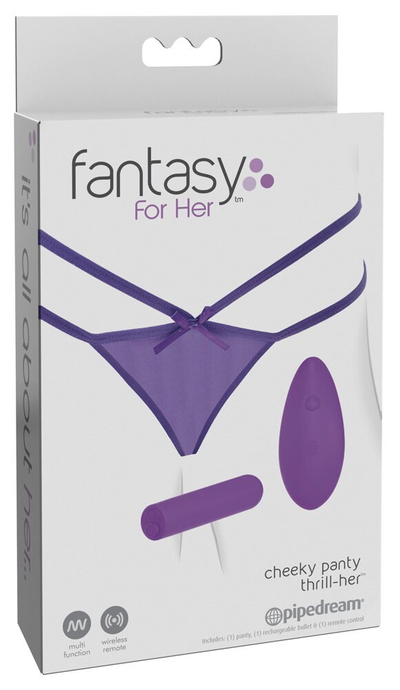 Vibro-String „Petite Panty Thrill-Her“, mit Fernbedienung