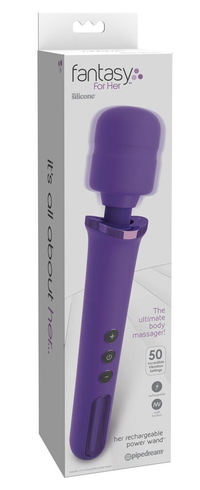 Massagestab „Rechargeable Power Wand“, 33 cm
