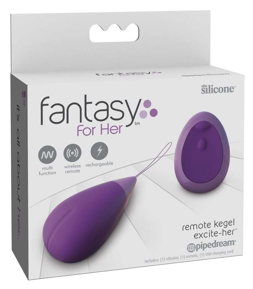 Vibro-Liebeskugel „remote kegel excite-her“ mit Fernbedienung