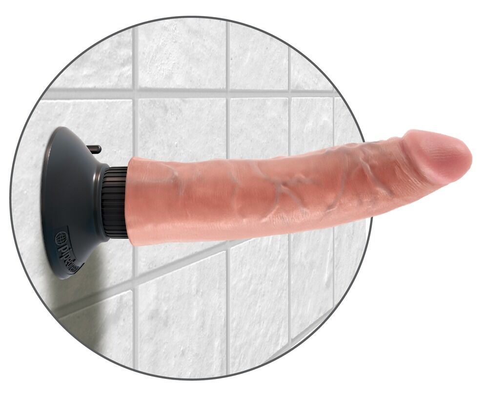 Vibrator „7" Vibrating Cock“, 21 cm