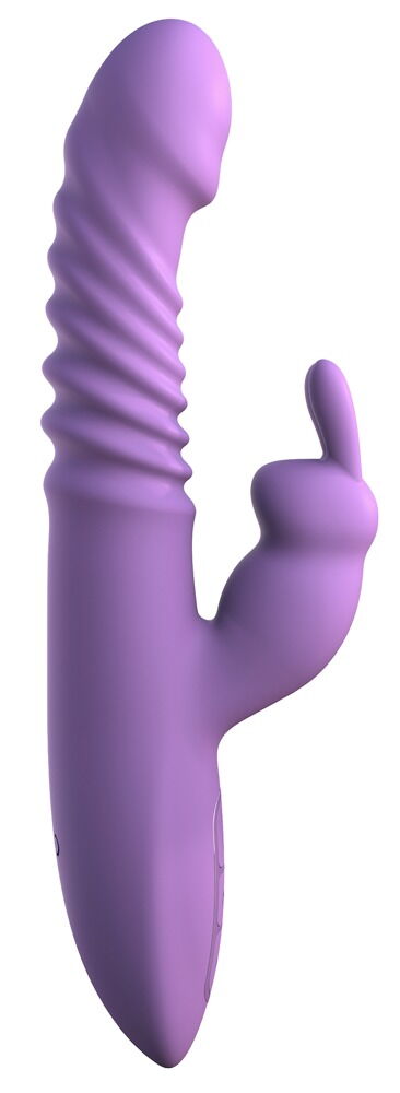 Stoßvibrator “her thrusting silicone rabbit”, mit Heizfunktion