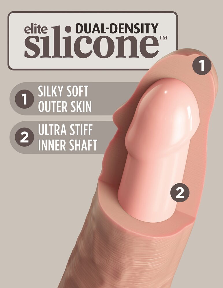 Umschnalldildo "Beginner's Silicone Body Dock Kit", verstellbar