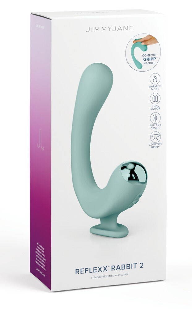 Doppelvibrator „Reflexx Rabbit 2“ mit Wärmefunktion