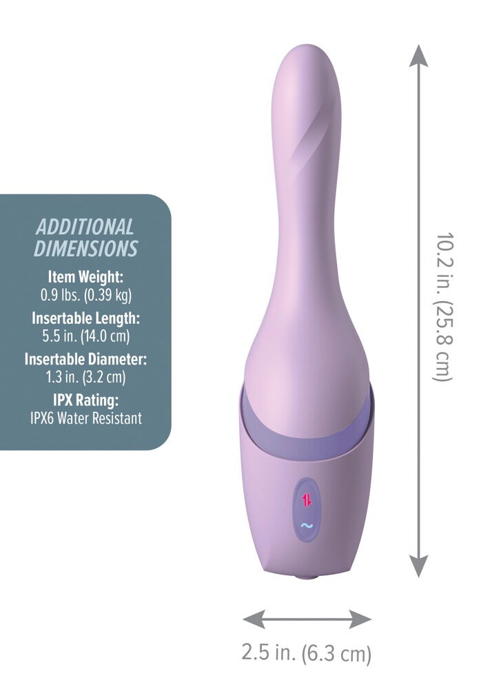 Stoßvibrator „Hello Bang“ mit Wärmefunktion