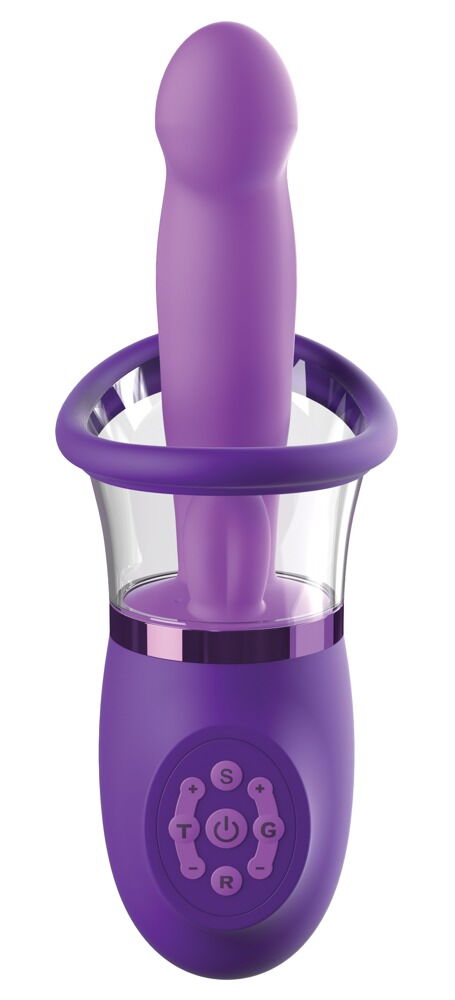 Vibrator „Ultimate Pleasure Pro Plus“ mit Saugschale und Vibro-Zunge
