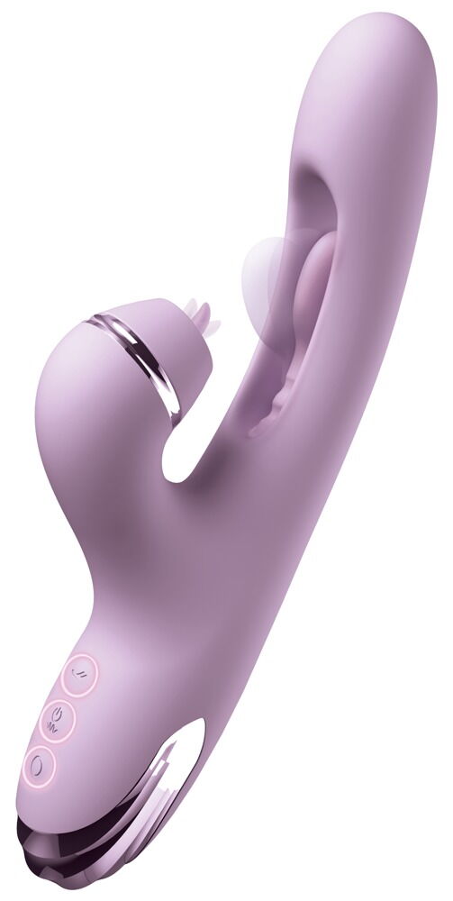 Rabbitvibrator „G-Touch Pulse Pro“ inklusive 3 Klitoris-Aufsätze