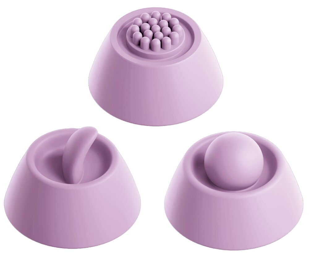 Rabbitvibrator „G-Touch Pulse Pro“ inklusive 3 Klitoris-Aufsätze