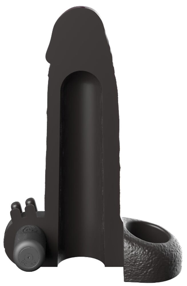 Penishülle „Vibrating Real Feel 2" Extension“ mit Vibration