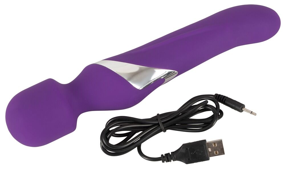 Massagestab „Wand & Pearl Vibrator“, beidseitig verwendbar