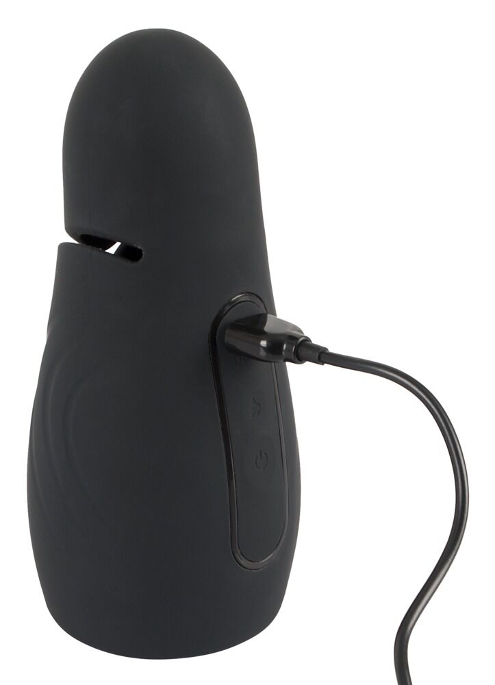 Masturbator „Masturbator with 2 Functions“ mit Wärmefunktion und 7 Vibrationsmodi
