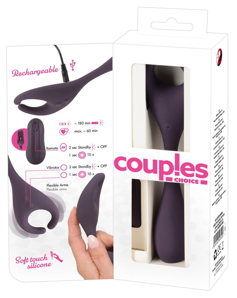 Doppelvibrator „Remote Controlled Couple's Vibrator“ mit kabelloser Fernbedienung