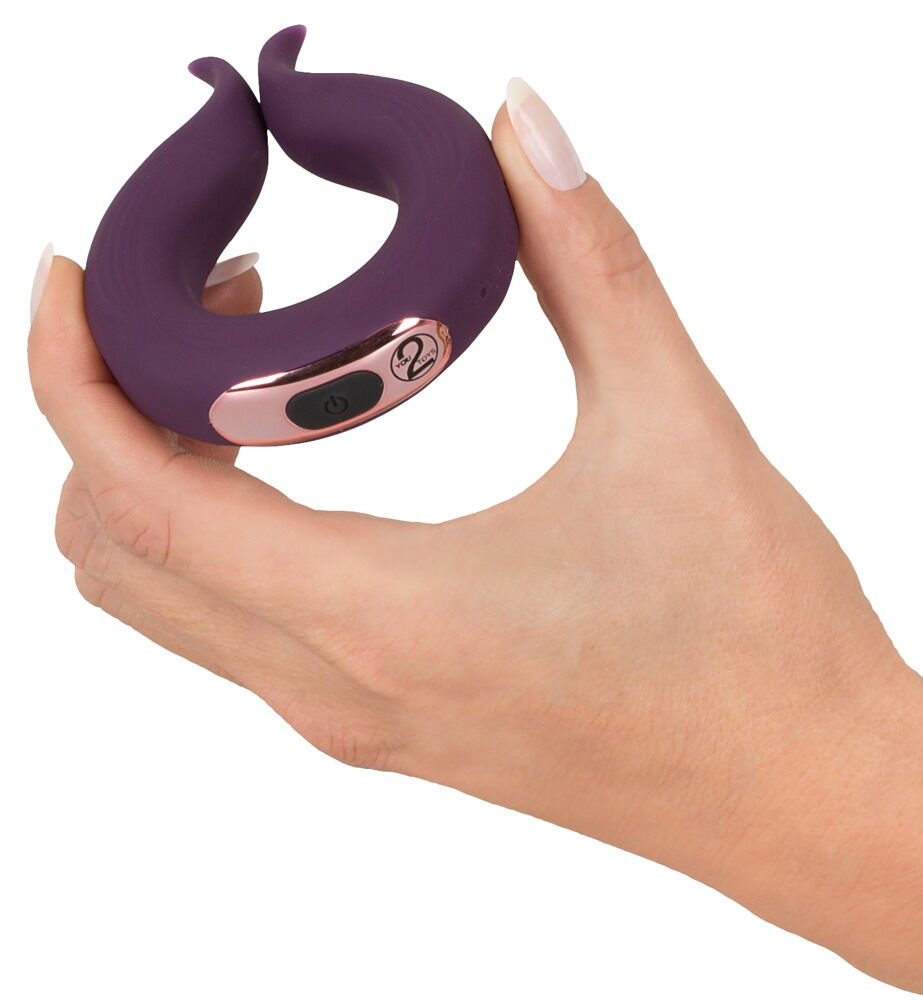 Paarvibrator „Two Motors couple’s ring“, 2 Motoren, extra starke Vibration