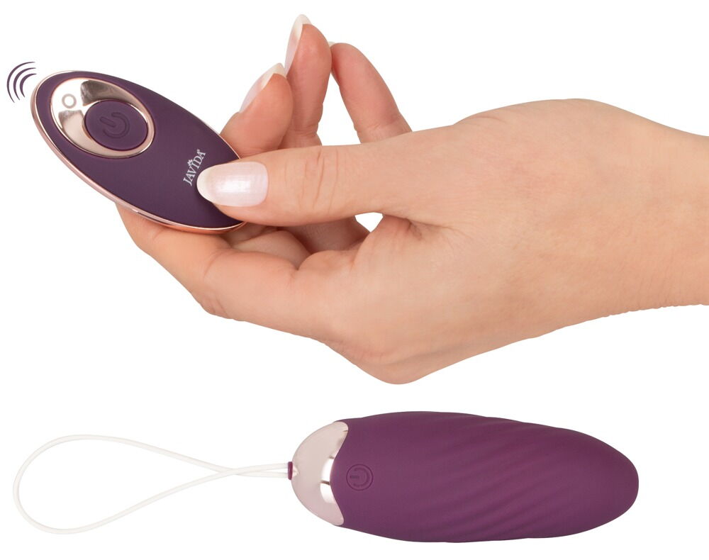 Vibro-Ei „RC Shaking Love Ball“, 98 g, steuerbar per Fernbedienung