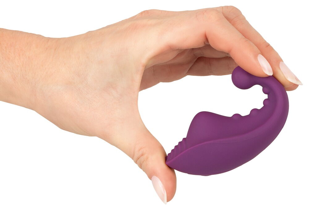 Auflegevibrator „RC Slip Vibrator“ mit 10 Vibrationsmodi per Fernbedienung